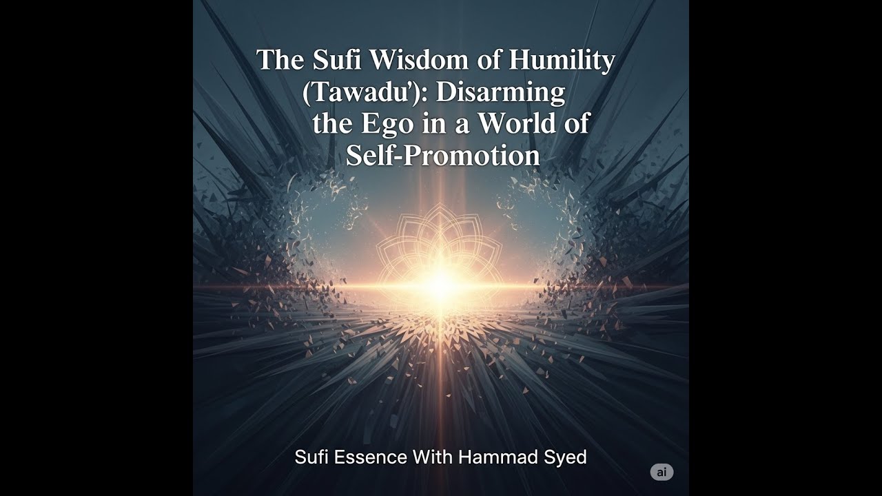 The Sufi Wisdom of Humility (Tawadu') Disarming the Ego in a World of Self-Promotion