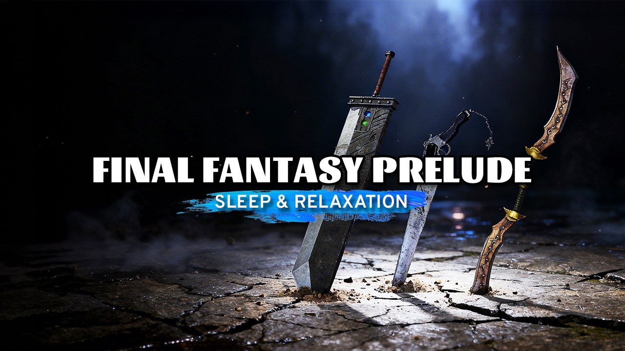 Final Fantasy Prelude 🌙 Relaxing Music for Sleep & Study (2 Hours)