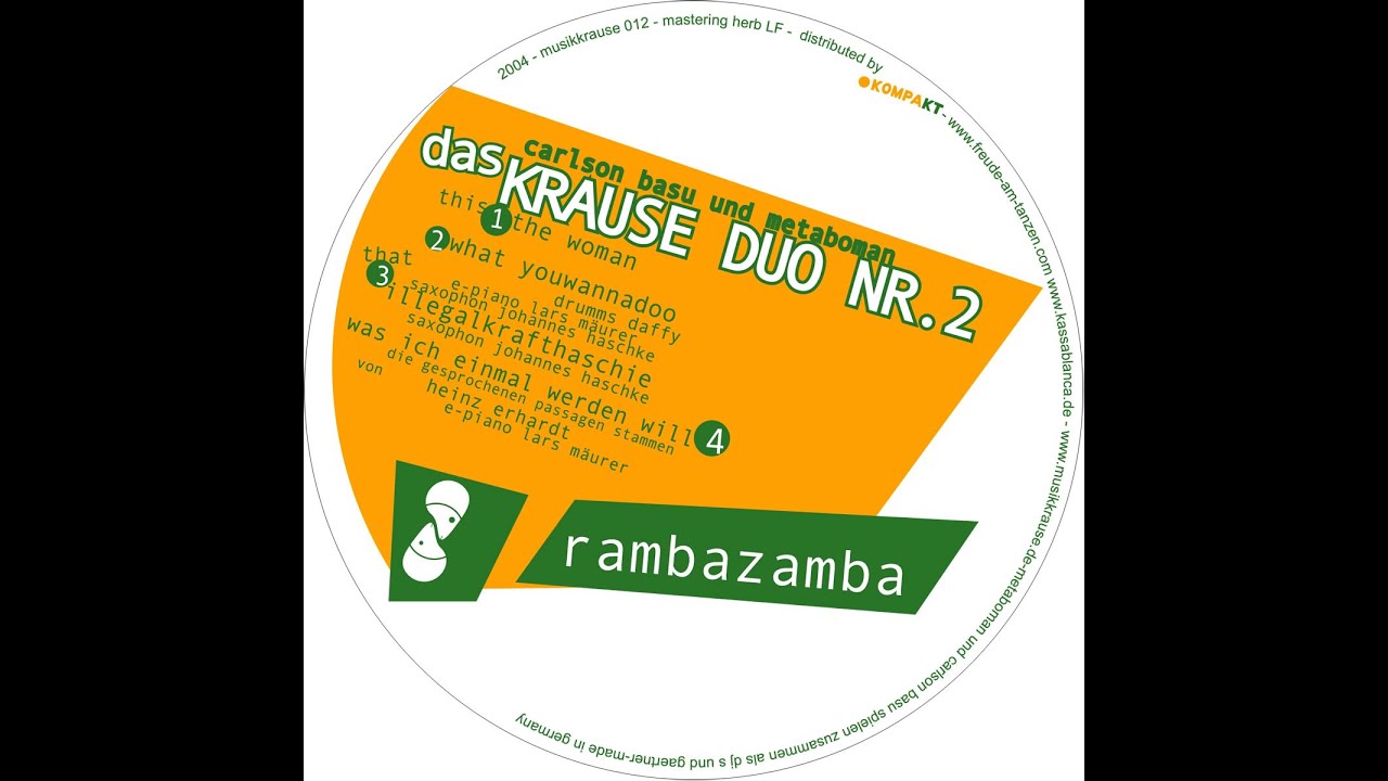 Krause Duo Nr. 2 - Ramba Zamba (Musik Krause) [Full Album - MK 012]
