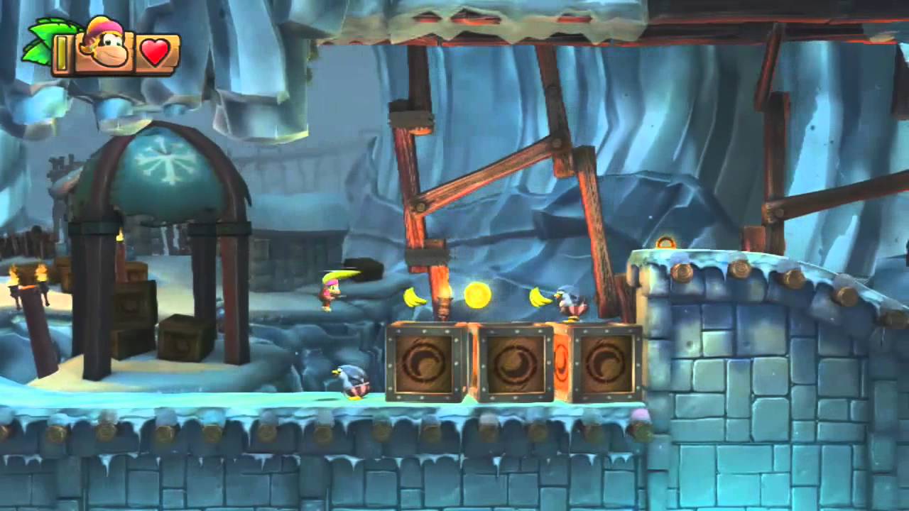 Donkey Kong Country Tropical Freeze - 6-B Tropfsteininferno - Extraschwer