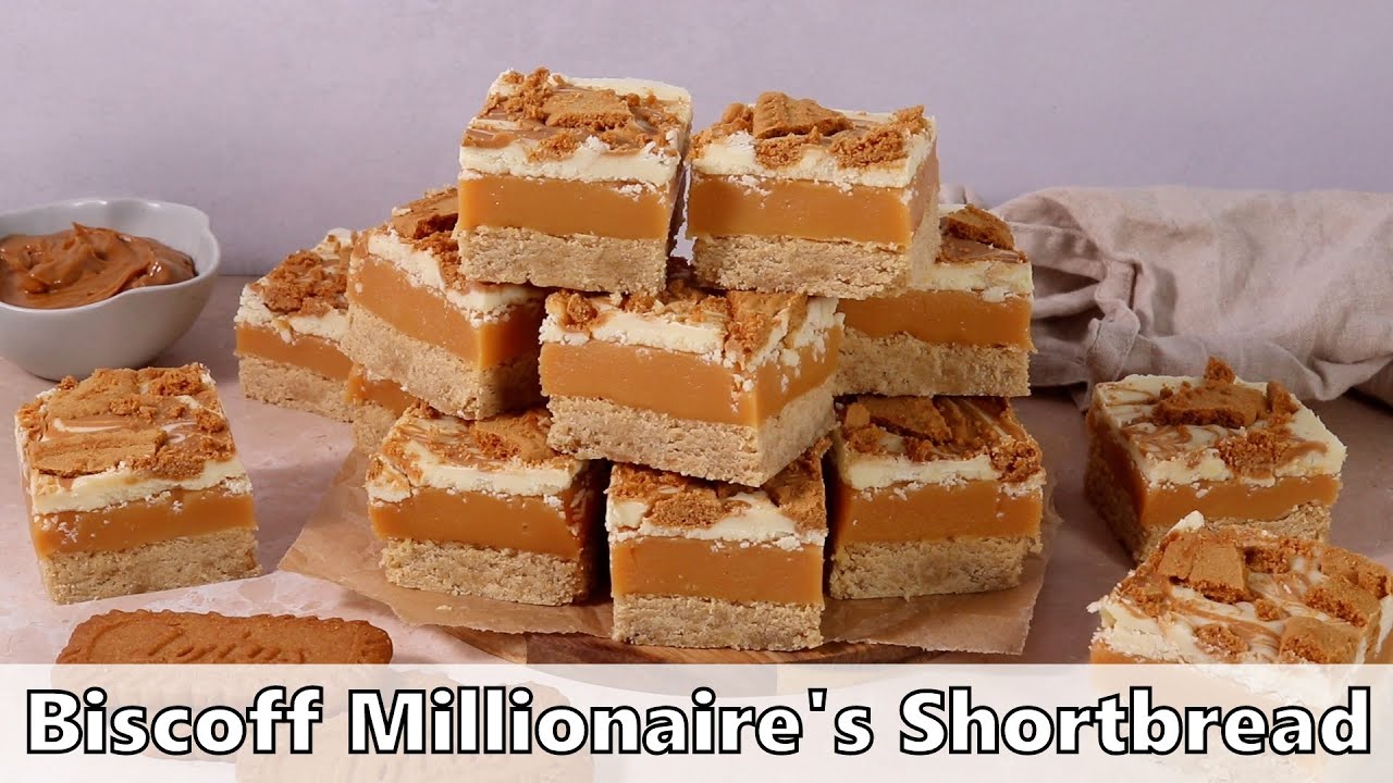 Biscoff Millionaire's Shortbread Recipe