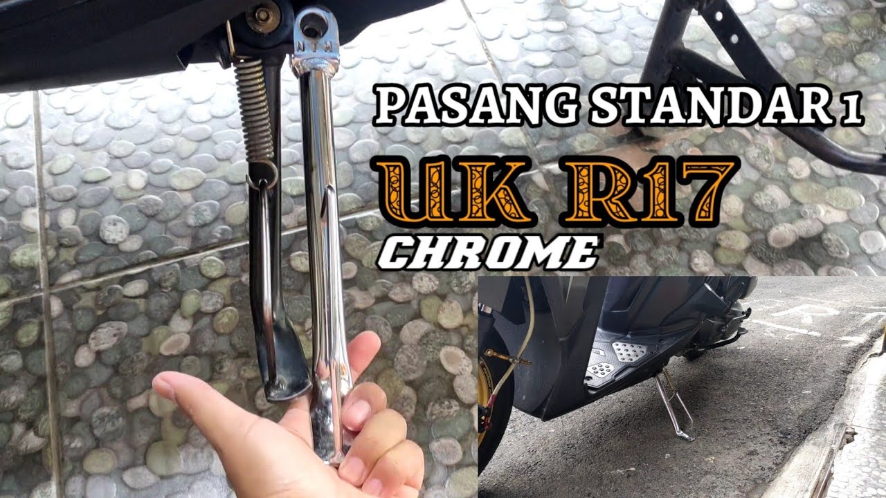 UNBOXING || GANTI STANDAR SAMPING VARIO 125old CHROME