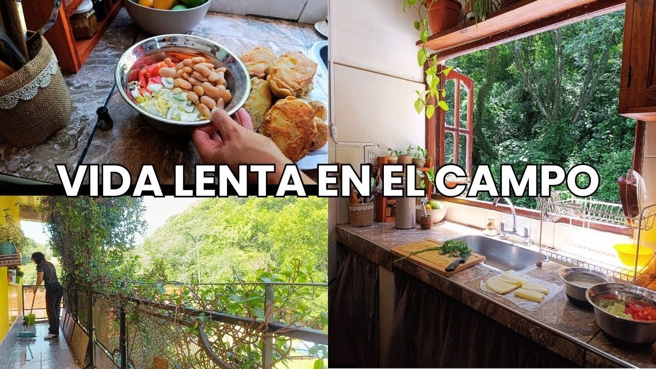 Rutina matutina. Cuidando mi hogar. Almuerzo sencillo