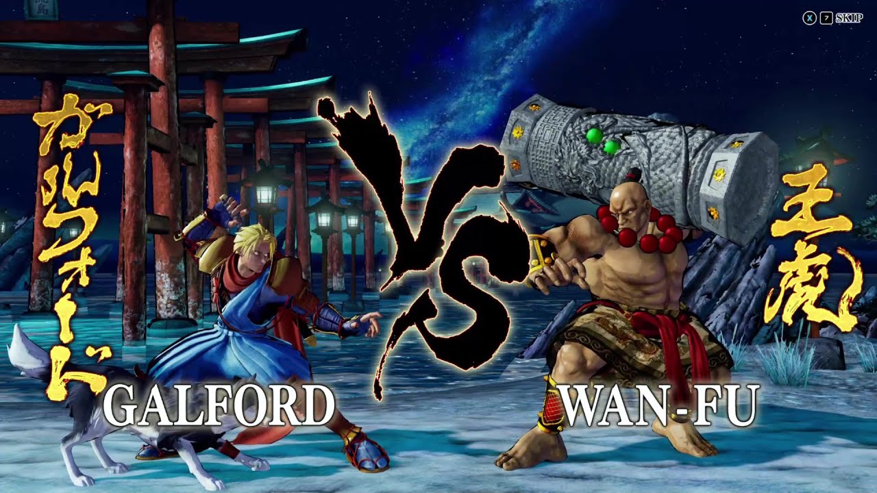 Samurai Shodown - Galford VS Wan-Fu
