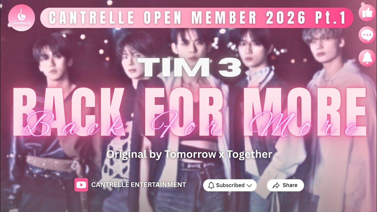 [COP26] TXT (투모로우바이투게더) 'Back for More (TXT Ver.)' Vocal Cover by TEAM 3