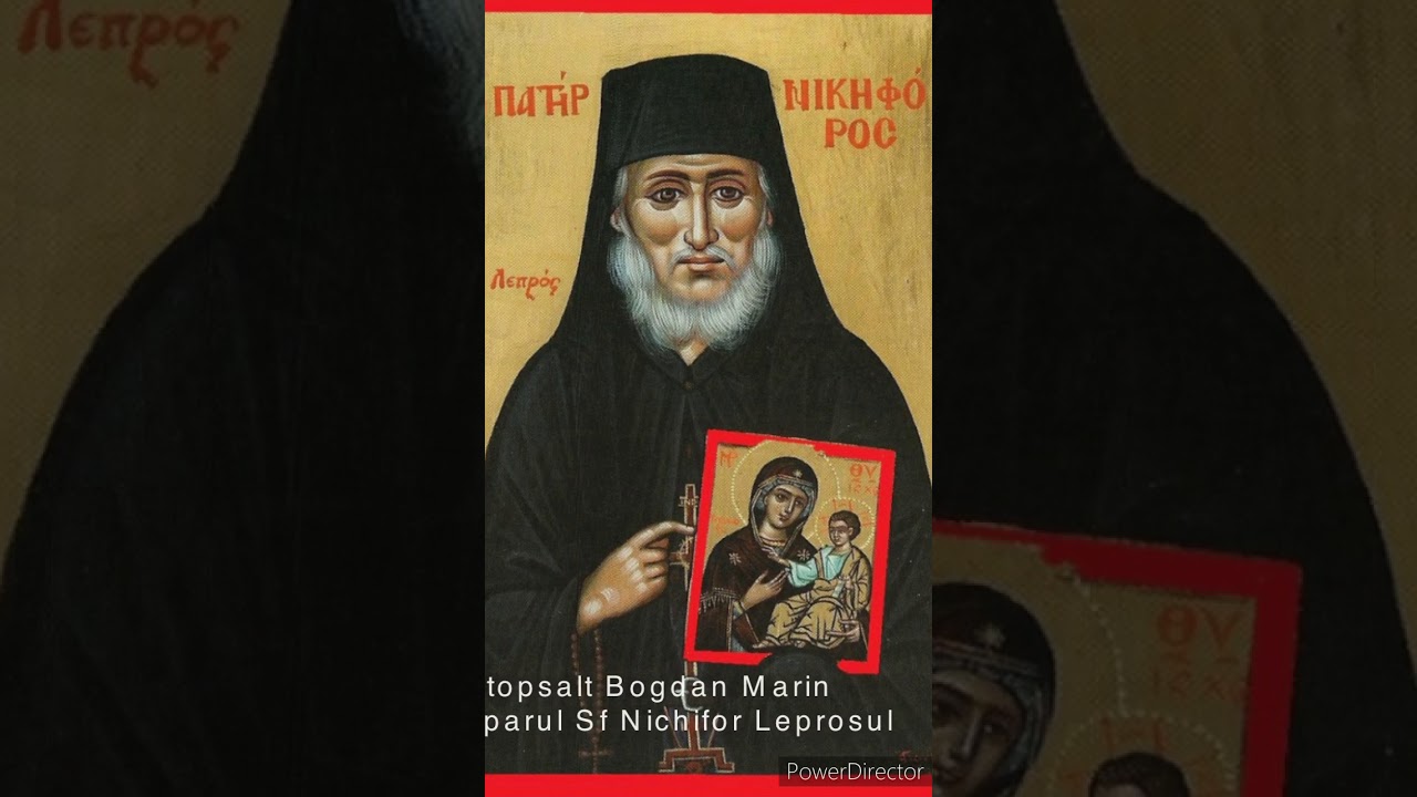 Troparul Sf. Nichifor Leprosul/Troparion of the Saint Nikephoros the Leper -Protopsalt Bogdan Marin