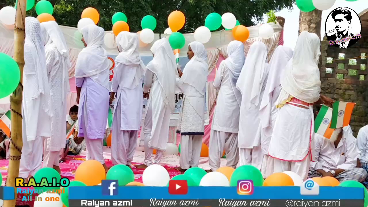 Mere pyare vatan | best performance madarsa babusalar | 15 August 2019 | Raiyan azmi