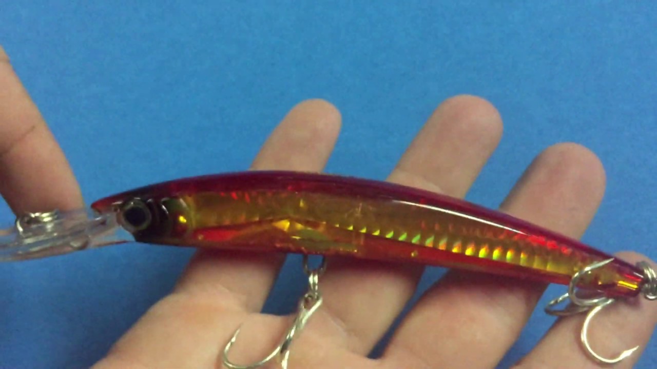 Видеообзор на Воблер Yo-Zuri Crystal 3D Minnow Deep Diver (130F) F1153 (24г) GHBR
