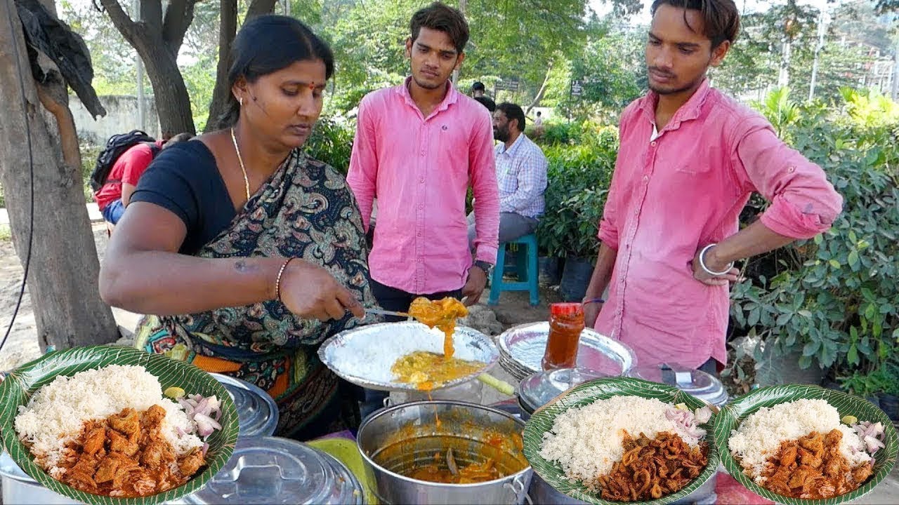 Cheapest Roadside Unlimited Meals | Indian Street food | #Streetfood