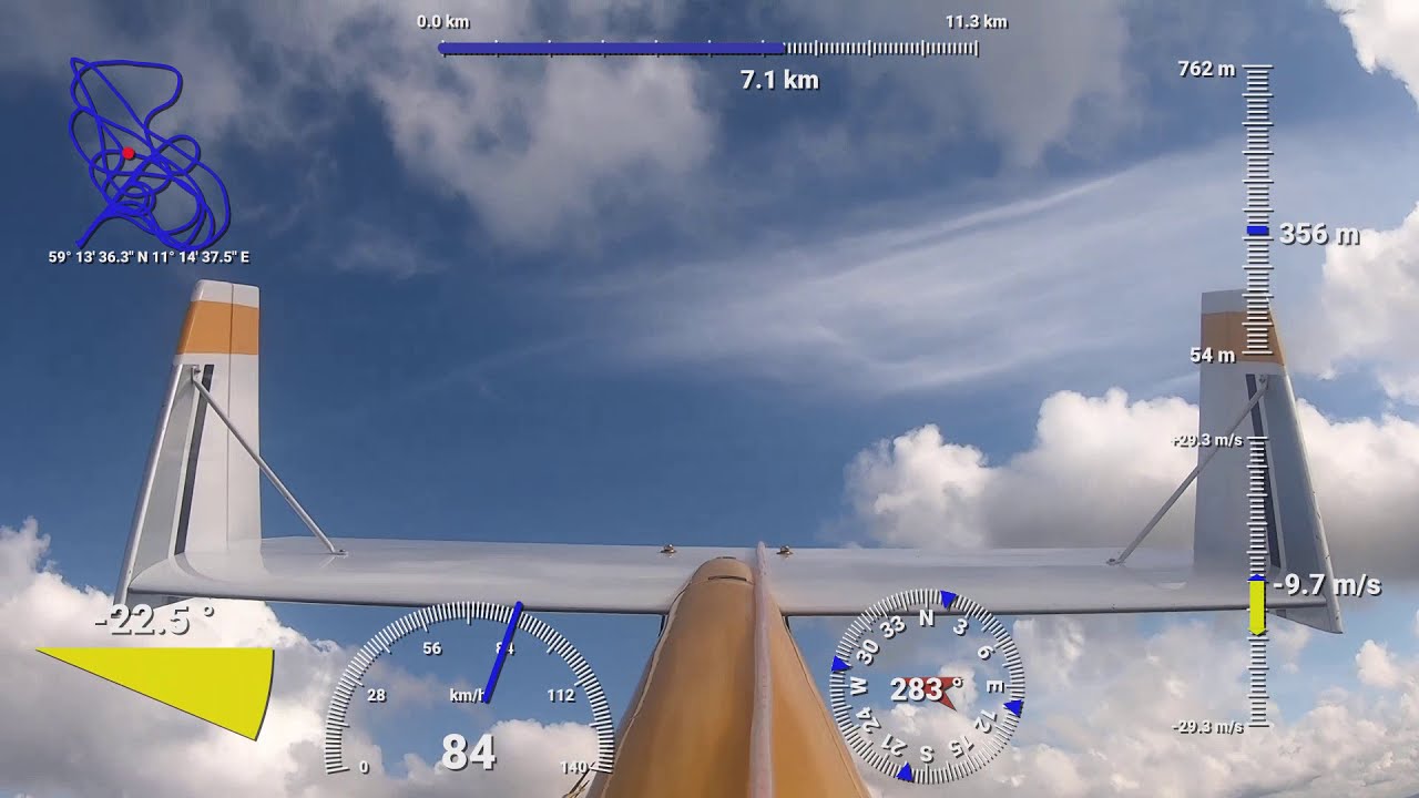 RC Tow. Sveral RC tows. Top Model Bidule 111. GoPro with telemetry