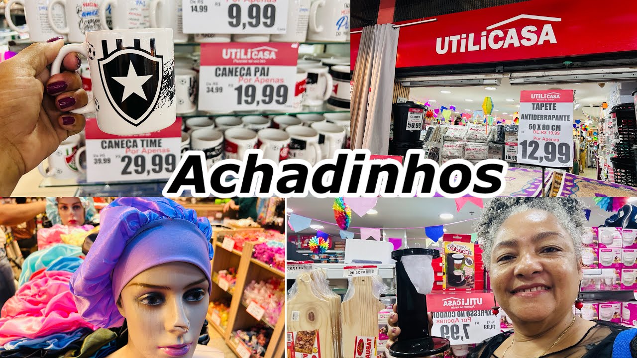TOUR E ACHADINHOS | UTILICASA | DUPLA DO CABELO | MERCADÃO DE MADUREIRA  PARTE 1