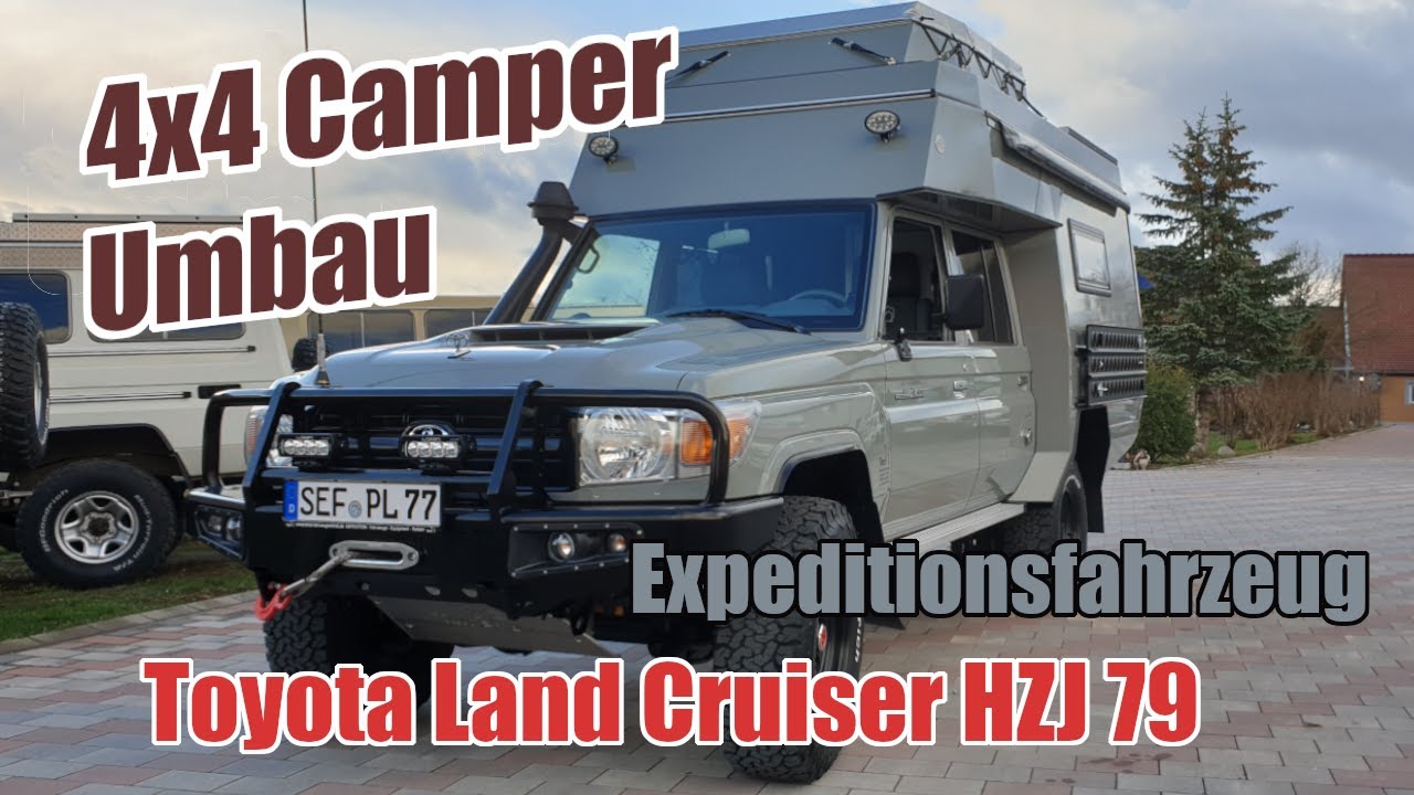 4x4 Camper Umbau - unser Land Cruiser wird off road Wohnmobil