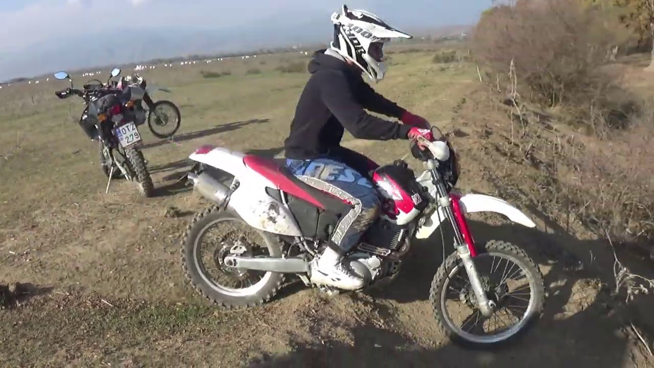 YAMAHA TTR 600cc off road (+ exhaust sound)