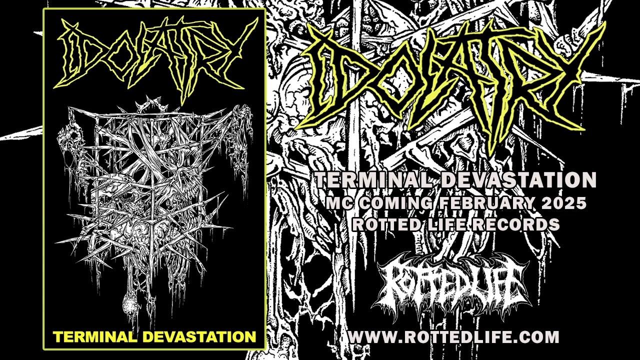IDOLATRY - IMPUNITY CURSED (ROTTED LIFE RECORDS)