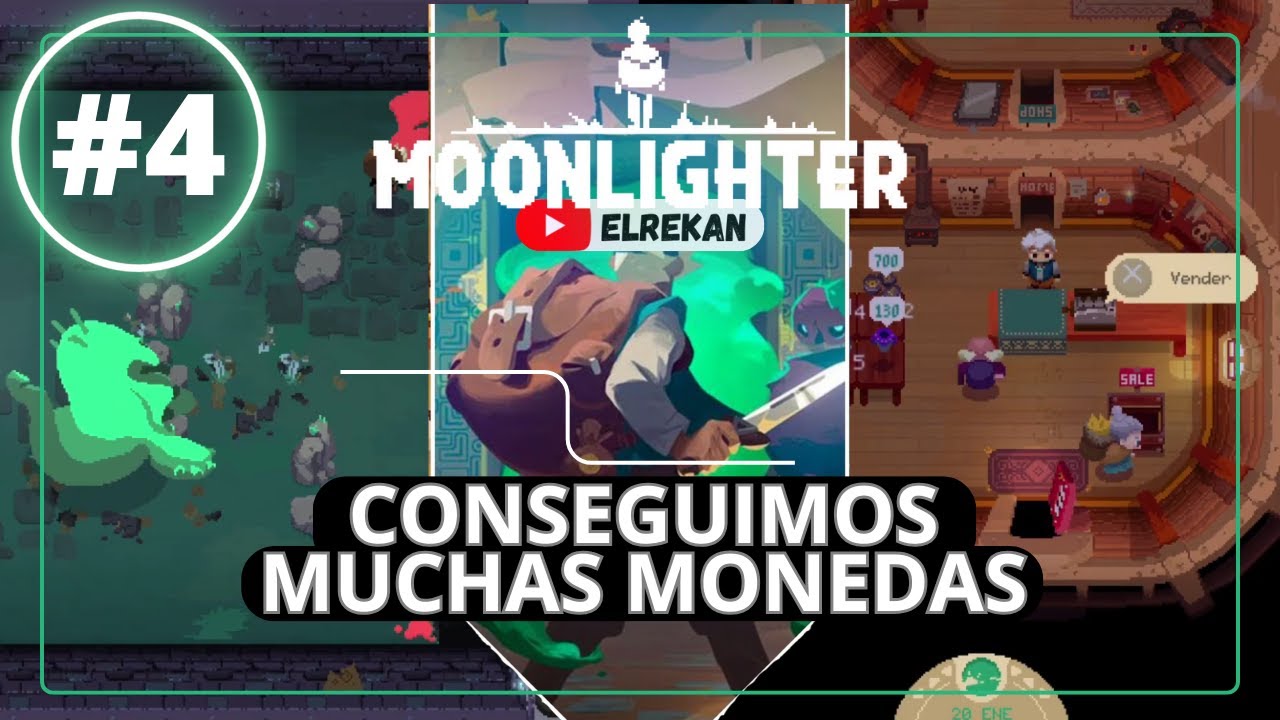 MOONLIGHTER #4 | CONSEGUIMOS MUCHAS MONEDAS | Gameplay en Español #moonlighter