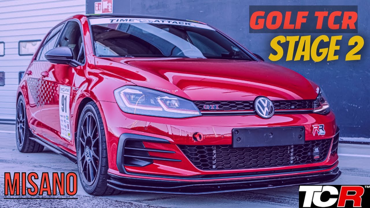 GOLF GTI TCR ON BOARD MISANO TIME ATTACK ITALIA 2022