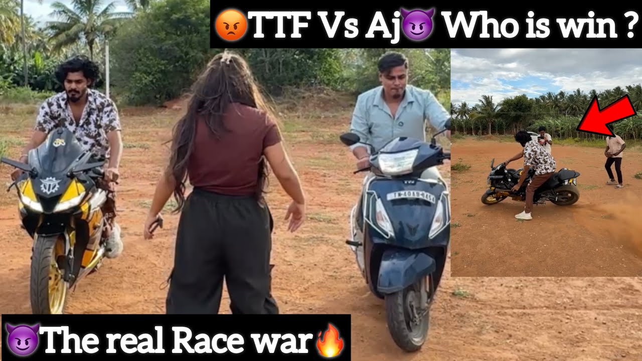 😈The Real Race War🔥| 😡TTF vs AJ 😈Who is Win 🏆 | Aj Sqaud | Ajees | TTF 