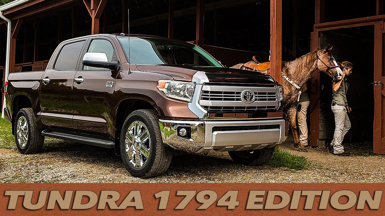 Toyota Tundra 1794 EDITION | DESIGN and DRIVE