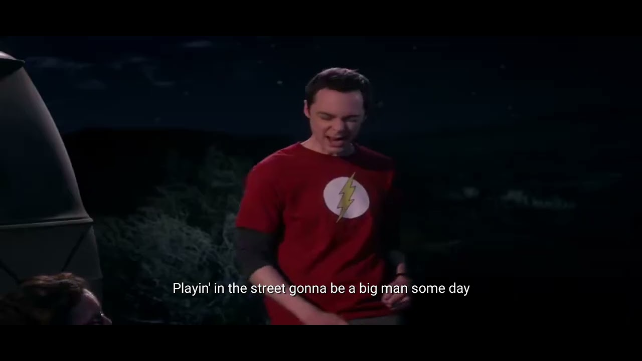 SHELDON SINGS WE WILL ROCK YOU 