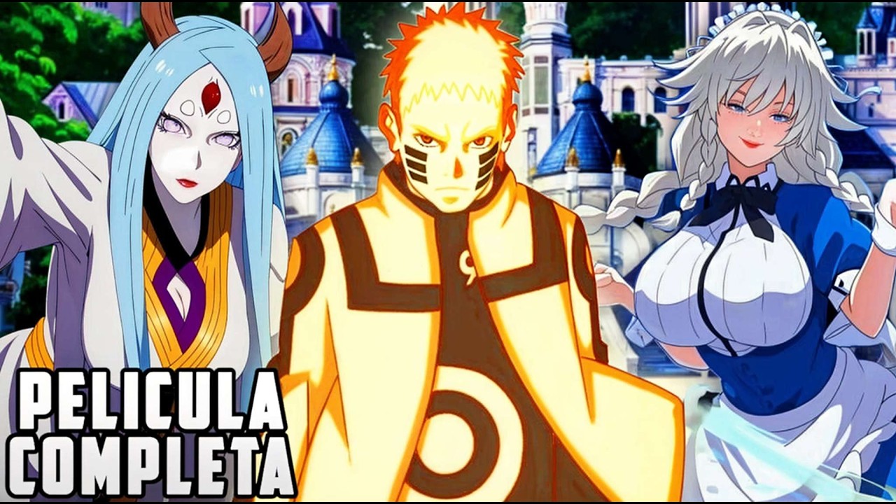 ¿QHPS Naruto y Kaguya Eran Enviados Al Mundo De DxD? Película Completa