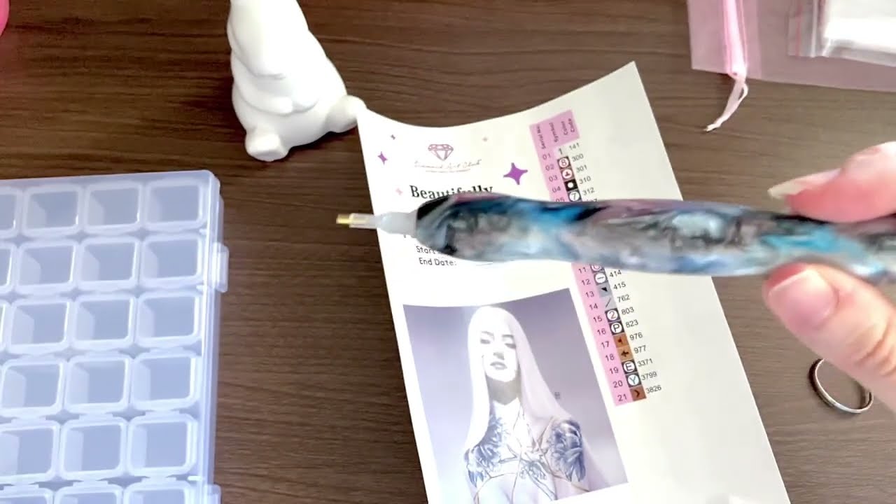 Kit up with me & Plan modifications || Diamond Art Club | Beautifully Broken📓🖊️
