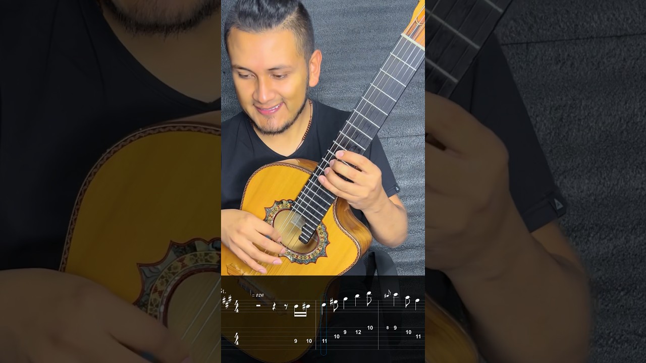 Nuestro juramento (Requinto Tabulatura) versi&oacute;n Diego Barrera