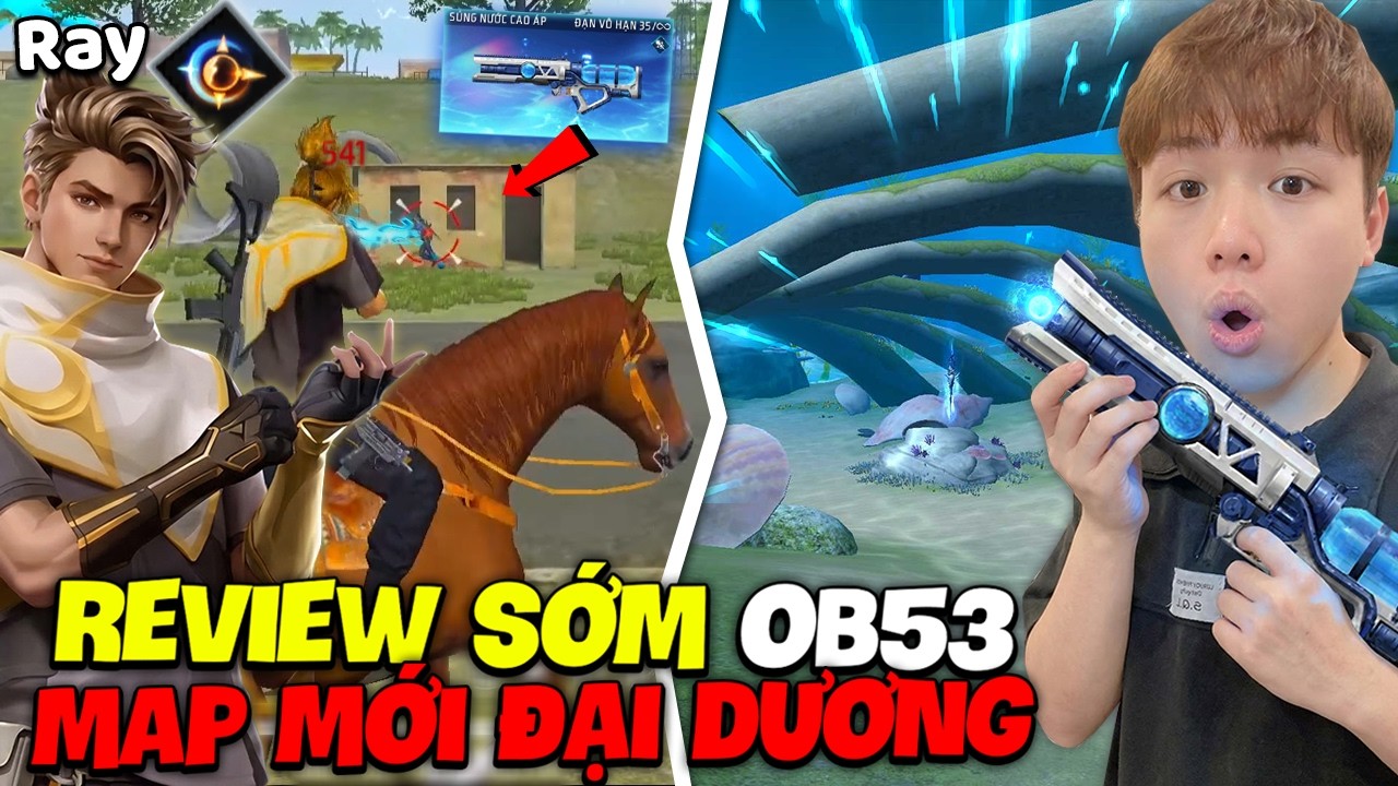 Supi Review Tất Tần Tật OB53 Ra Mắt Nhân Vật Ray Cưỡi Ngựa Bắn Súng Nước Và Map Mới Ở Dưới Đại Dương