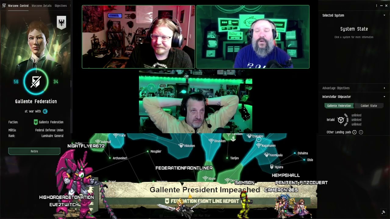 Gallente President Impeached - February 1st 2026