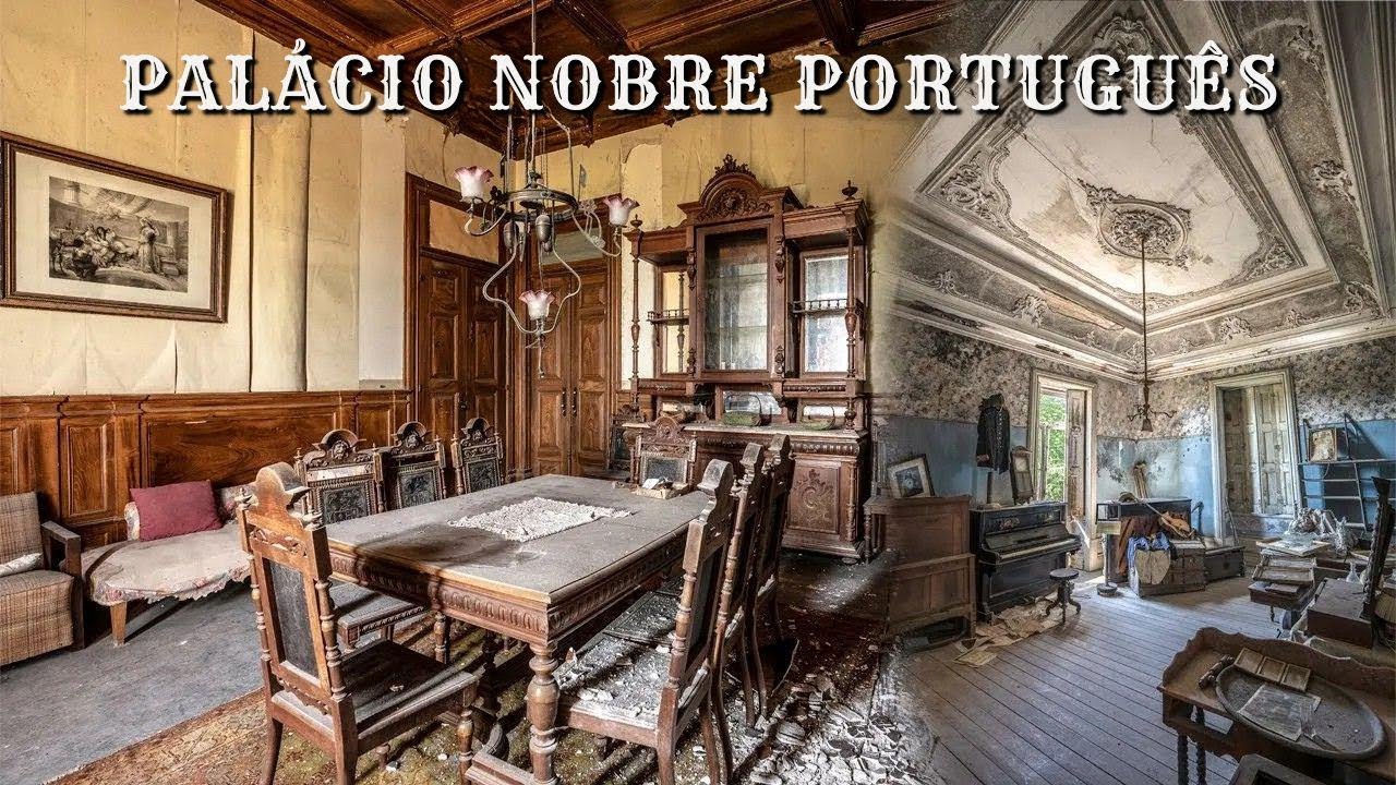 Explorando um palácio nobre português abandonado de tirar o fôlego – Ataque de javalis!