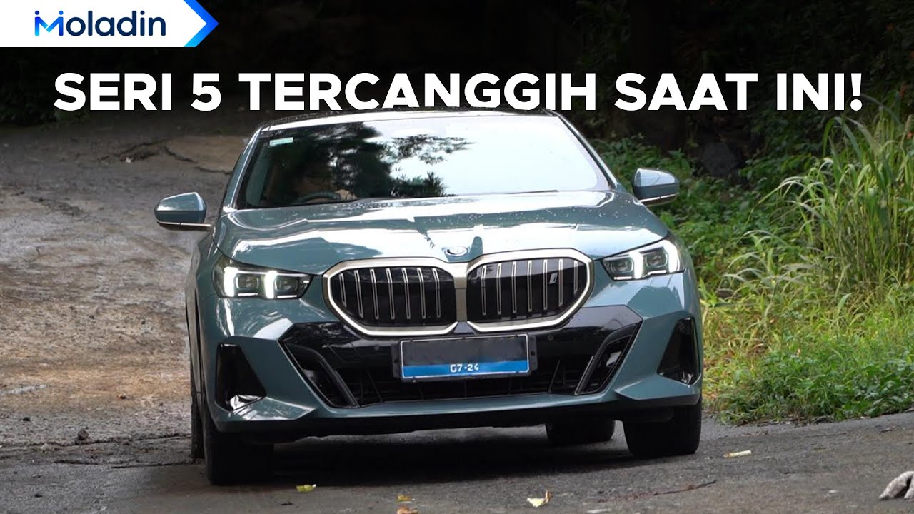 Pembuktian Paling Canggih di Kelasnya! Tes Lengkap BMW i5 | Moladin
