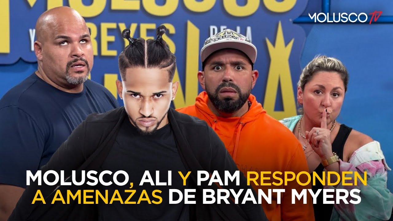 Molusco, Ali y Pam le mandan fuego a Bryant Myers por amenazarlos 🔥😳