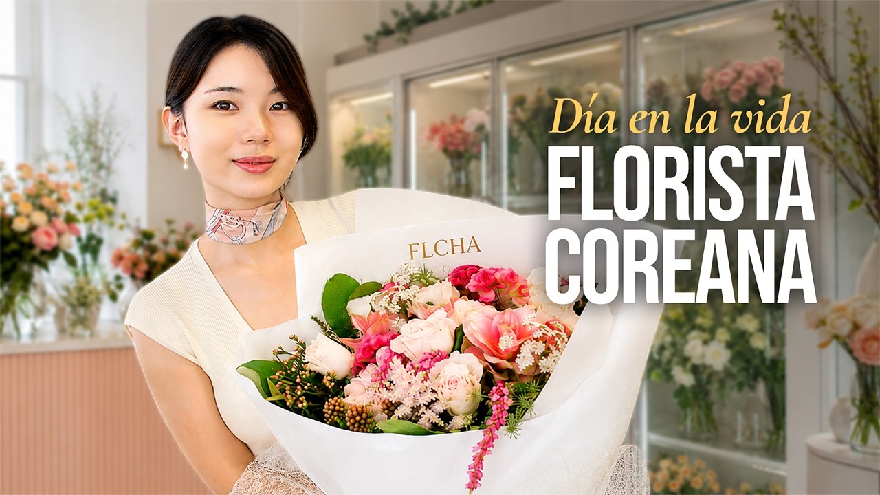 Un día en la vida de una FLORISTA COREANA 🇰🇷