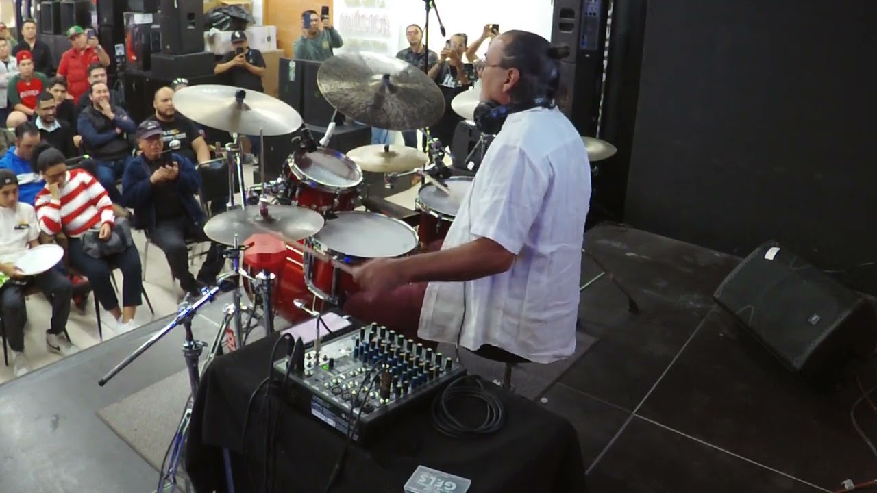 HORACIO EL NEGRO HERNANDEZ DRUM CAM MONTERREY,MEXICO HERMES MUSIC 2024