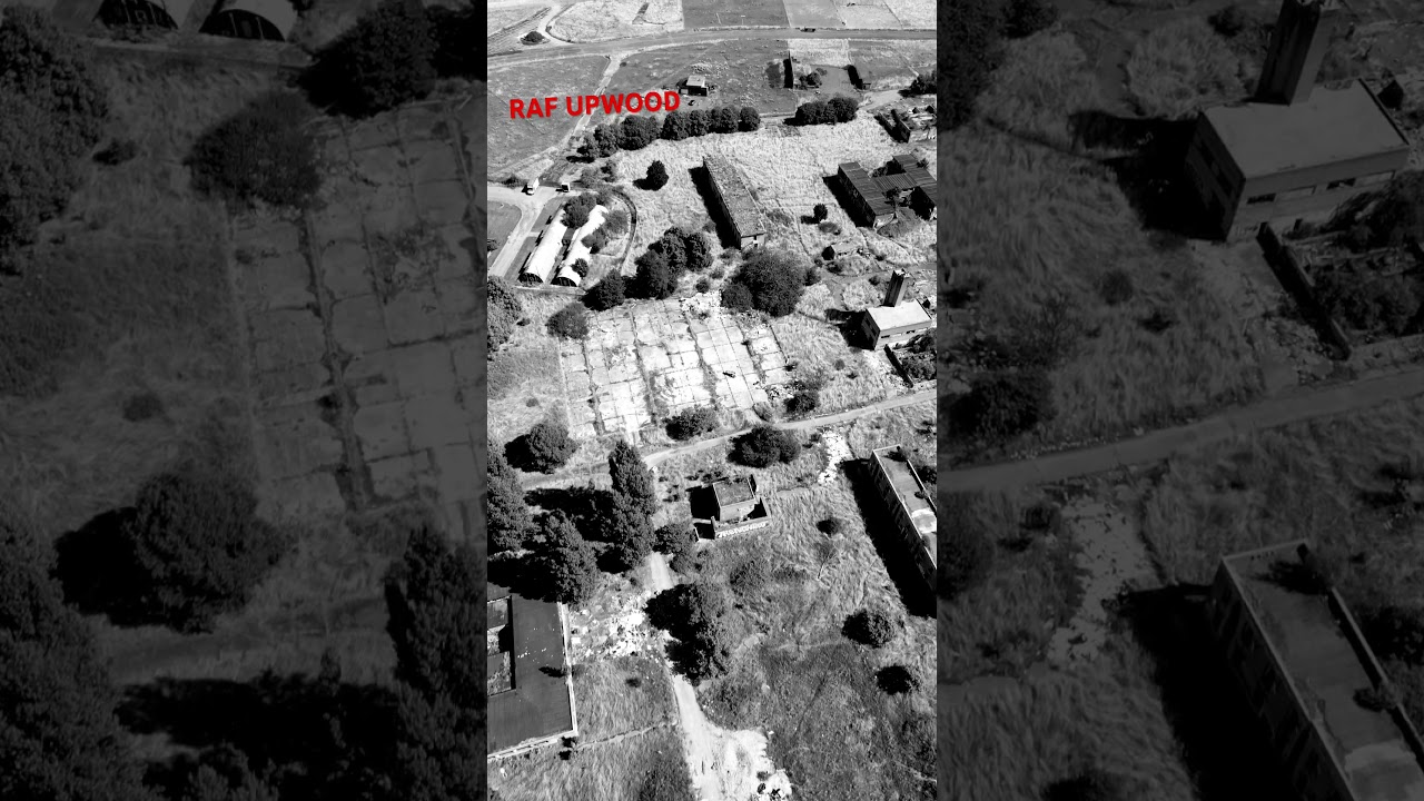 RAF Upwood #abandoned #abandonedplaces #urbex #urbanexploration #drone #dji #history