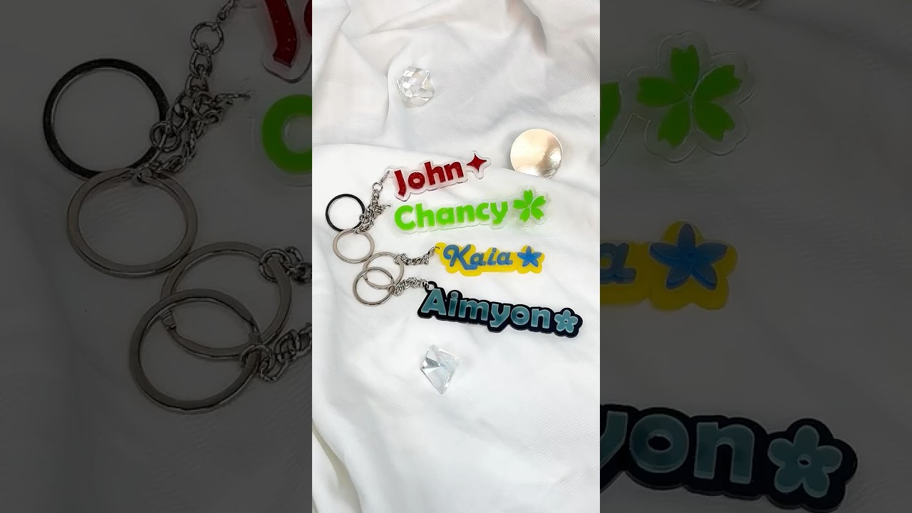 Create Stunning Acrylic Keychains with xTool P2S!