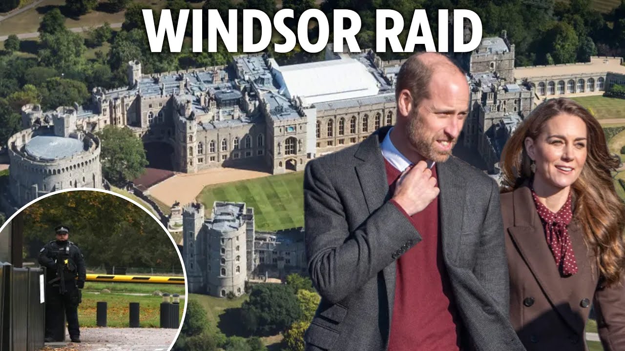 Masked men raid Windsor Castle estate while Prince William, Kate & kids sleep in huge security scare