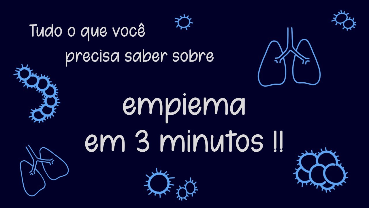 Pneumologia - Resumo: Empiema