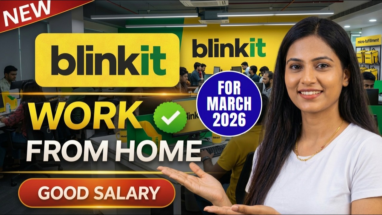 Blinkit Work From Home Jobs 2026 | Customer Care Executive | Apply Online Now