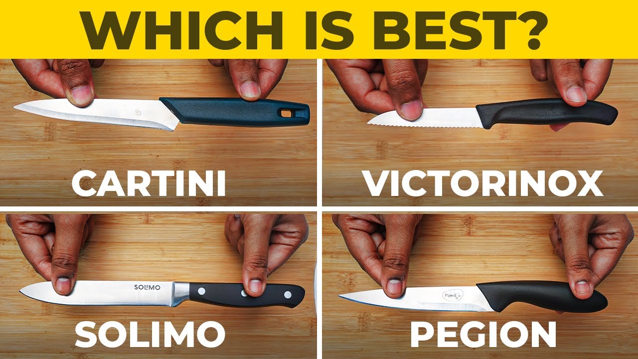 4 Top Kitchen Knives in India 2023⚡️In Hindi⚡️TESTED LIVE ⚡️