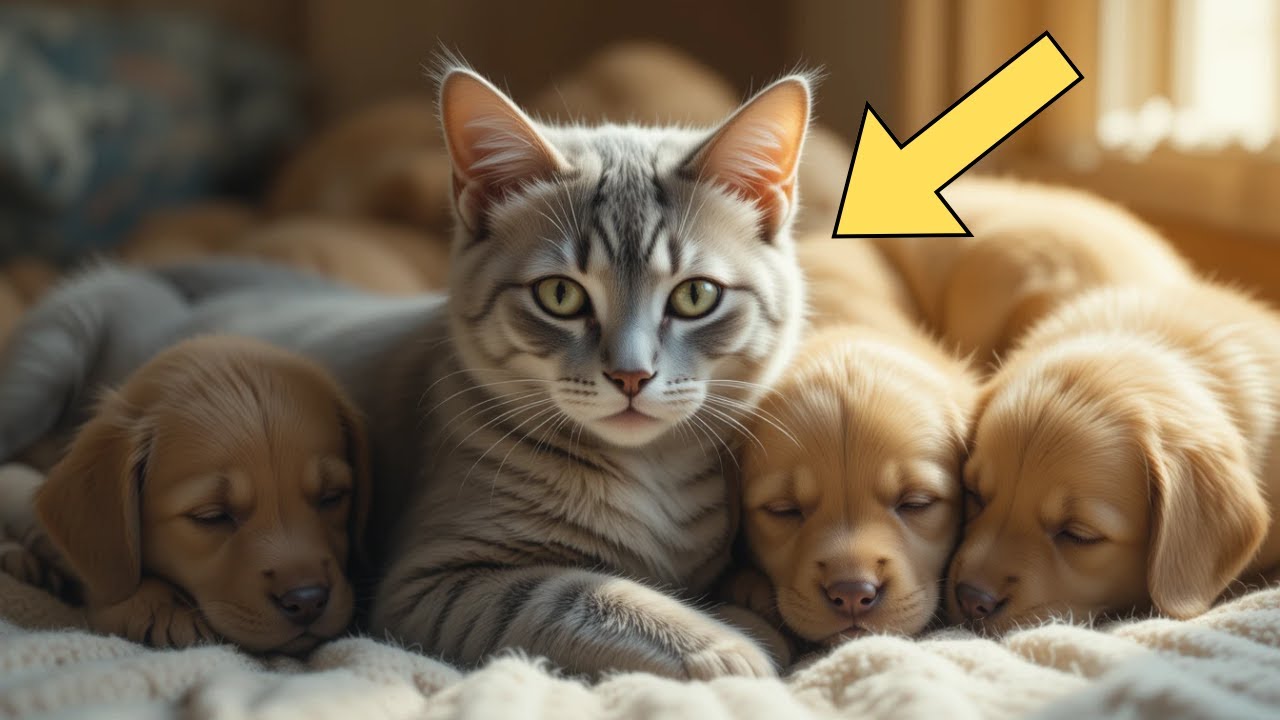 KATZE SCH&Uuml;TZT VERLASSENE WELPEN &mdash; ENTDECKE DEN UNERWARTETEN GRUND HINTER DIESEM AKT!