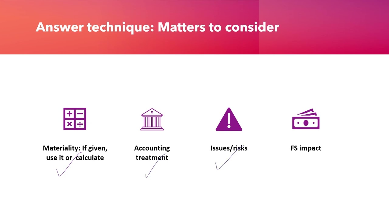 ACCA AAA Completion and Reporting Question Debrief