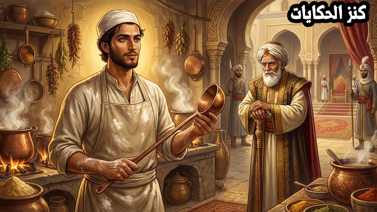 قصة ابن الوزير الذي أخفى هويته وعمل طباخًا والوزير الحكيم يكشف الحقيقة #قصص @كنز الحكايات والقصص