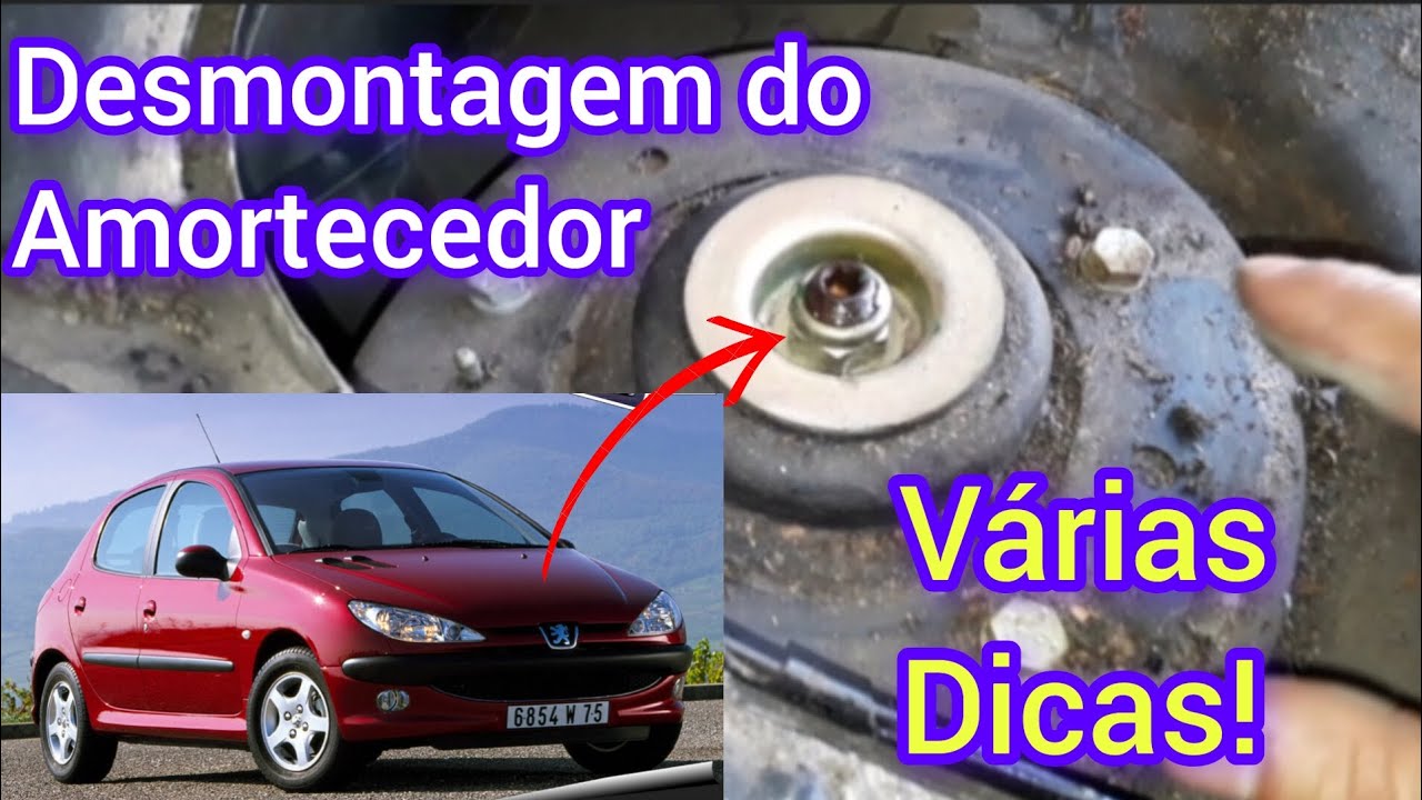 Como Desmontar AMORTECEDOR Peugeot 206 | @Garage42310 | EP-105