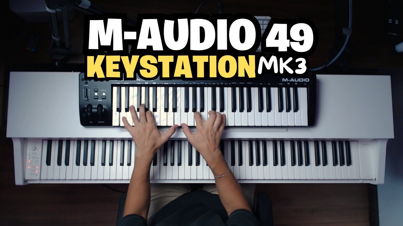 O melhor controlador MIDI M-Audio Keystation 49 MK3? Compacto e Versátil