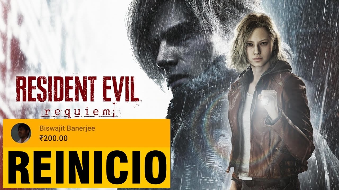 RESIDENT EVIL 9 REQUIEM | NO ME ESTÁ GUSTANDO | SUPERCHAT 🟡 REINICIA | META 🔴 REINICIO TODO