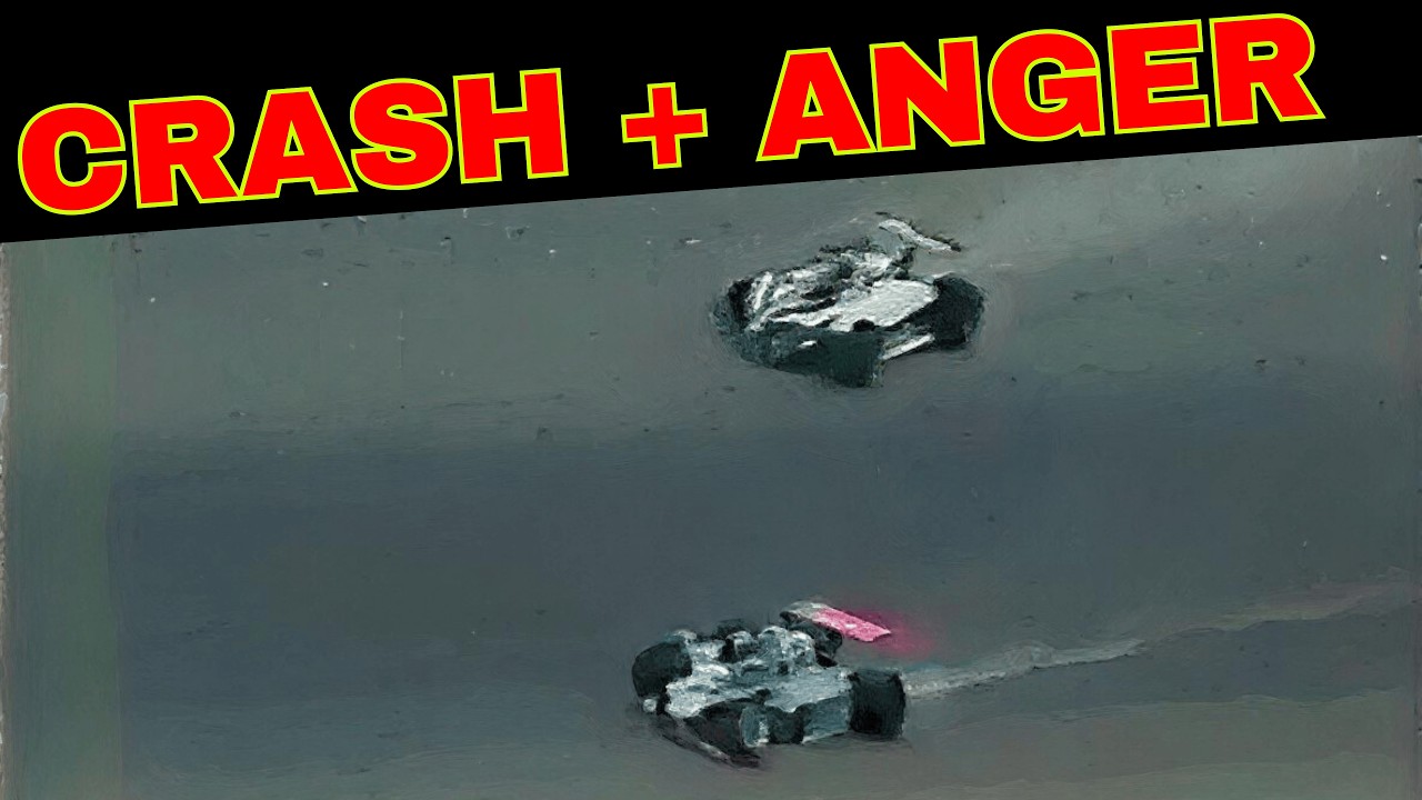 Johncock and Cogan Crash, Tom Sneva Hates Pat Bedard (1983 CART Michigan 500)