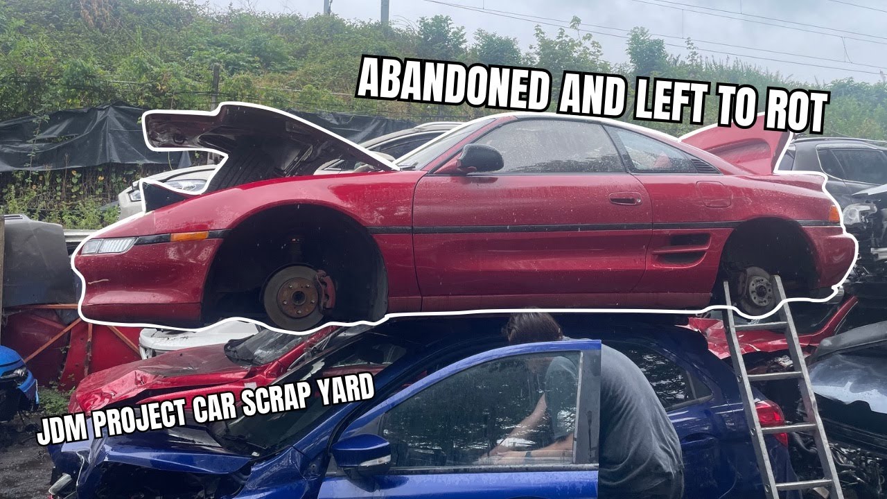 Exploring a UK Scrapyard | Hidden JDM cars left to rot!