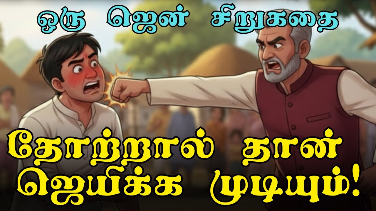 Learn from your mistakes| Failure is your best teacher|Zen motivational story in Tamil Inspirational