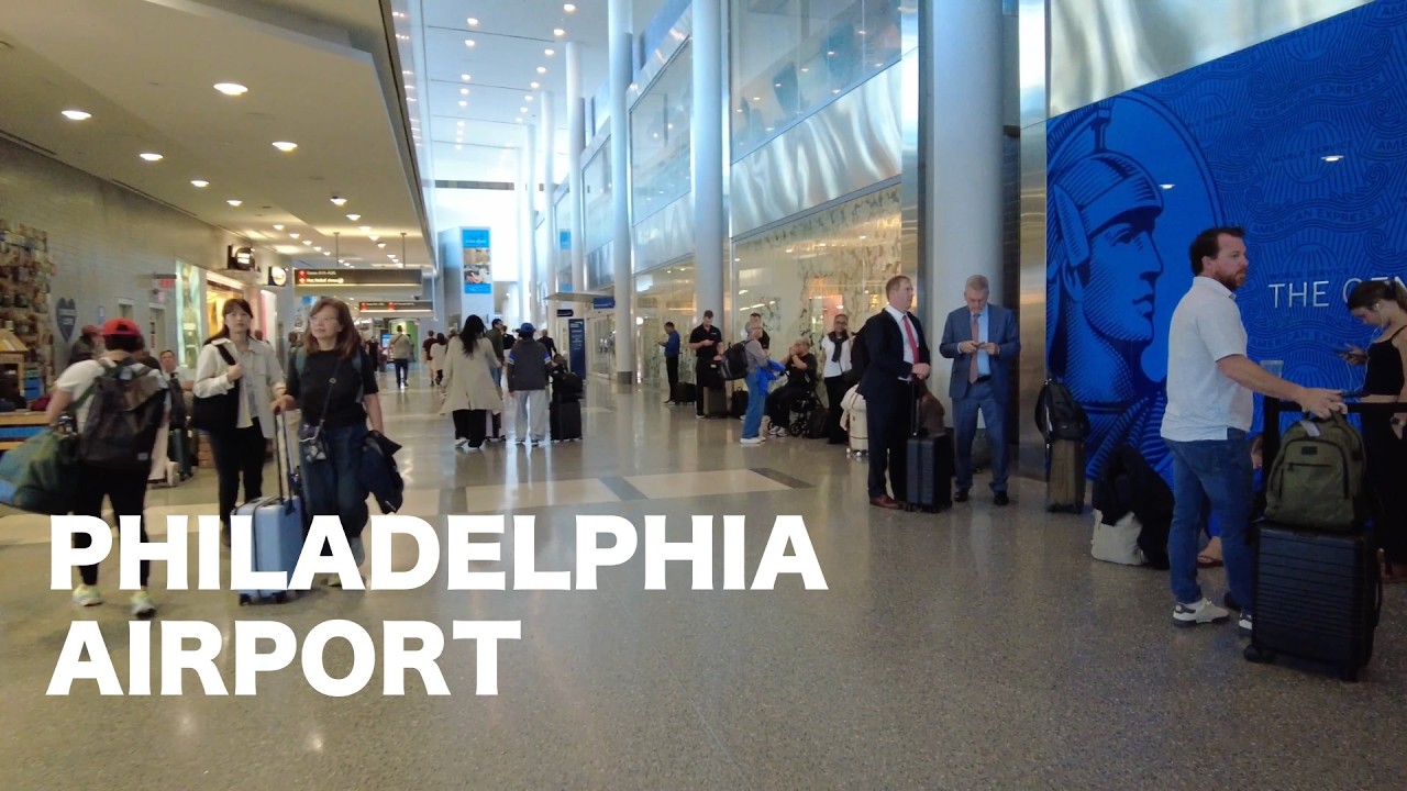 Philadelphia Airport Walking Tour
