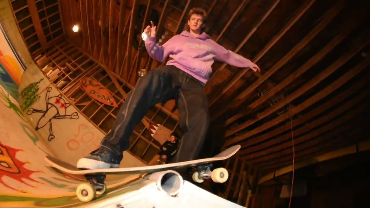 Half Pipe Skate Sesh With Soren